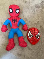 Spiderman pop knuffel Marvel  53 cm  en masker, Ophalen of Verzenden, Gebruikt