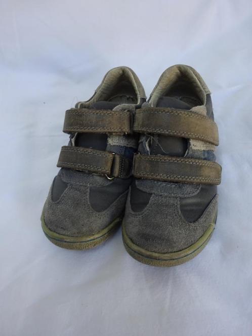BLOX grijze leren klittenband  schoen - maat 26, Kinderen en Baby's, Kinderkleding | Schoenen en Sokken, Zo goed als nieuw, Jongen