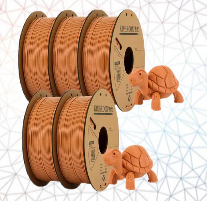 Kingroon 3D filament PLA zandkleur 1,75mm rol a 1kg, Computers en Software, 3D-printerbenodigheden, Nieuw, Ophalen of Verzenden
