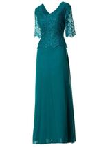 sale grote maat avondjurk petrol maat 50 52 54, Kleding | Dames, Gelegenheidskleding, Galajurk, Maat 46/48 (XL) of groter, Nieuw