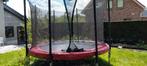 Berg trampoline 350cm (met extra veren en zeil), Gebruikt, Ophalen