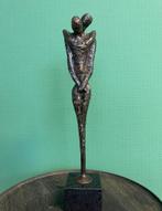 Groot Abstract bronzen beeld Koppel, Antiek en Kunst, Ophalen of Verzenden, Brons