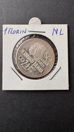 Herdenkingspenning 50 Gouden Jaren Bernhard en Juliana 1987, Ophalen of Verzenden, Koningin Juliana, Losse munt, Zilver