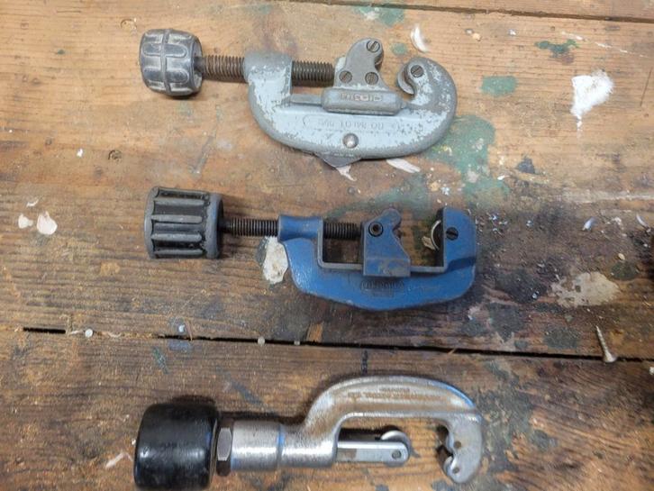 Pijpsnijders Ridgid, Stahlwille & Rothenberger – 3 stuks, Auto diversen, Autogereedschap, Gebruikt, Ophalen of Verzenden