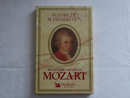 Wolfgang Amadeus Mozart (4 cassettebandjes doos), Cd's en Dvd's, Cassettebandjes, Zo goed als nieuw, Origineel, Klassiek, 2 t/m 25 bandjes