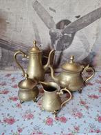 Verzilverd koffie en thee servies, Antiek en Kunst, Antiek | Servies compleet, Ophalen of Verzenden