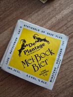 Bierbrouwerij 't IJ Mei-Bock Bier Etiket 1987, Ophalen of Verzenden, Gebruikt, Overige typen, Overige merken