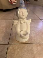 Rivièra Maison Engel Kaarsenhoudertje, Overige materialen, Wit, Ophalen of Verzenden, Zo goed als nieuw