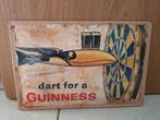 Reclamebord Guinness Toucan Darts, Verzamelen, Biermerken, Ophalen of Verzenden, Nieuw, Reclamebord, Plaat of Schild, Overige merken