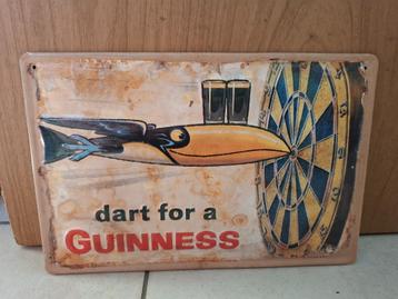 Reclamebord Guinness Toucan Darts beschikbaar voor biedingen