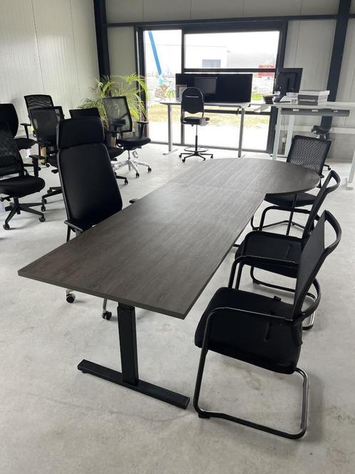 Bureau Met Vergaderstuk AH-TUBE, Huis en Inrichting, Bureaus, Nieuw, Bureau, In hoogte verstelbaar, Ophalen of Verzenden