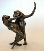 Kikkers dansen de tango Bronzenbeelden - Winkel Echt brons