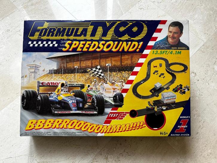 TYCO Formula racebaan, Kinderen en Baby's, Speelgoed | Racebanen, Gebruikt, Racebaan, Elektrisch, Tyco, Zelf te bouwen, Ophalen