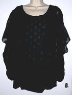 Tuniek maat 46, Ophalen of Verzenden, Zo goed als nieuw, Zwart, Blouse of Tuniek