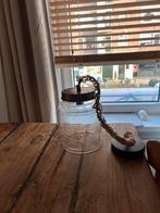 Glazen hanglamp met tekst “Cookies”, Ophalen, Zo goed als nieuw, Rond, Minder dan 25 cm