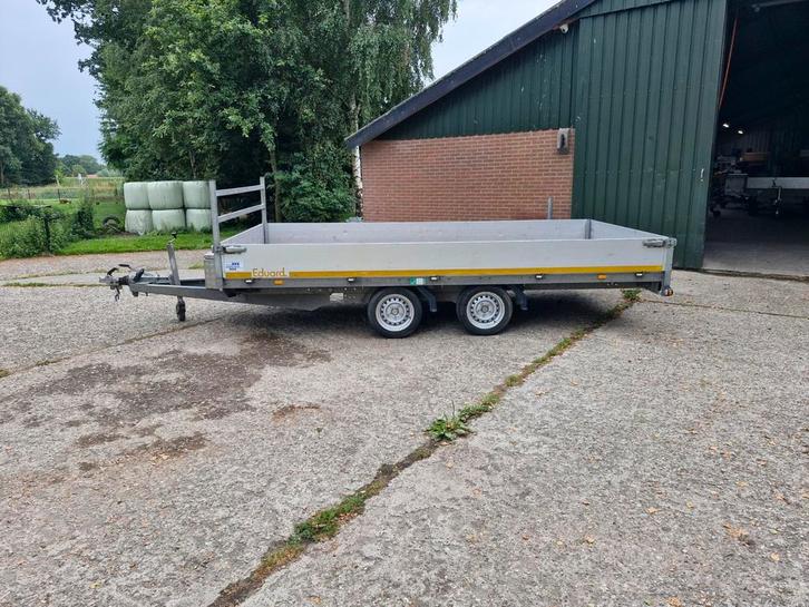 Eduard aanhangwagen 3000kg, Auto diversen, Aanhangers en Bagagewagens, Zo goed als nieuw, Ophalen