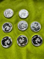 8 x 2 Oz. platypus 2021 Next Generation Zilver, Ophalen of Verzenden, Zilver