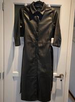 Miljuschka by Wehkamp - Nep leren Jurk, Kleding | Dames, Jurken, Maat 38/40 (M), Zwart, Nieuw, Ophalen of Verzenden