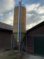 8 tons bulk silo mertens kruiwagen aftap schuif brok silo, Ophalen of Verzenden