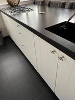 Witte keuken kasten en (schier)eiland composiet, Huis en Inrichting, Keuken | Complete keukens, Ophalen, Gebruikt, Wit, Overige typen