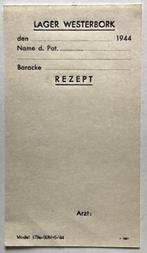 Recept Westerbork, Verzamelen, Ophalen of Verzenden, Overige soorten, Nederland, Boek of Tijdschrift