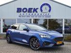 Ford Focus 2.3 EcoBoost ST-3 PERFORMANCE NL-AUTO | AUTOM. |, Auto's, Euro 6, 4 cilinders, Blauw, 1434 kg