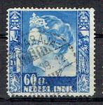 Nederlands-Indië 1934 206 Kon. Wilhelmina SOERABAJA, Ophalen of Verzenden, Gestempeld, Nederlands-Indië