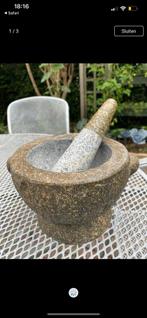 Nieuwe grote granieten wijzel en stamper, Huis en Inrichting, Keuken | Keukenbenodigdheden, Ophalen of Verzenden, Zo goed als nieuw