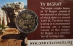 2 Euro Malta 2019 - Ta' Hagrat - BU Coincard met MMT MDP, Verzenden, Malta, 2 euro, Losse munt