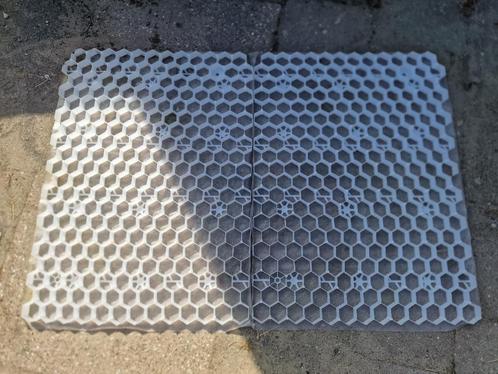 Partij nieuwe grindplaten, Tuin en Terras, Grind, Keien en Split, Nieuw, Overige typen, Wit, Overige materialen, Ophalen of Verzenden