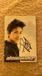 Alessandro handtekening, Verzamelen, Muziek, Artiesten en Beroemdheden, Verzenden, Nieuw, Foto of Kaart