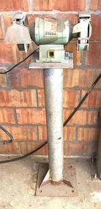 Werkbankslijpmachine (FERM) met voet., Doe-het-zelf en Verbouw, Ophalen, Gebruikt, Minder dan 700 watt, Werkbankslijpmachine