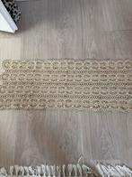 Gehaakte loper / tafelloper - Crème, 100 tot 150 cm, Zo goed als nieuw, Crème, Rechthoekig
