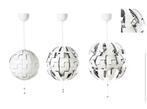 Ikea hanglamp, Ophalen, Zo goed als nieuw, Minder dan 50 cm