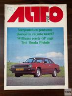 Magazine Autovisie Honda Prelude 1979 Nederlands, Boeken, Ophalen of Verzenden, Gelezen