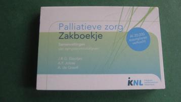 Palliatieve zorg zakboekje (dwarsligger) beschikbaar voor biedingen