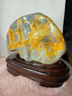 Zeldzame Richardson Agaat - Geel, Ophalen, Mineraal