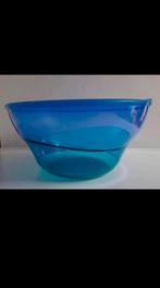 Tupperware Eleganzia schaal gratis schaaltje, Huis en Inrichting, Keuken | Tupperware, Ophalen, Zo goed als nieuw, Blauw, Schaal