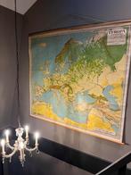 Schoolplaat Europa 1959 G Prop, Ophalen of Verzenden, Aardrijkskunde