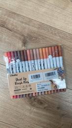 Ohuhu dual tip brush pens, Ophalen of Verzenden, Zo goed als nieuw, Potlood of Stift