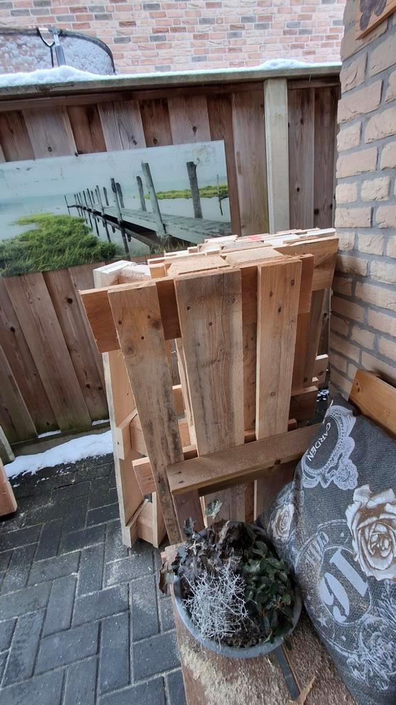 Kleine partij droge vurenhout planken max 120cm, Doe-het-zelf en Verbouw, Hout en Planken, Pallet, Vuren, Minder dan 200 cm, Minder dan 25 mm