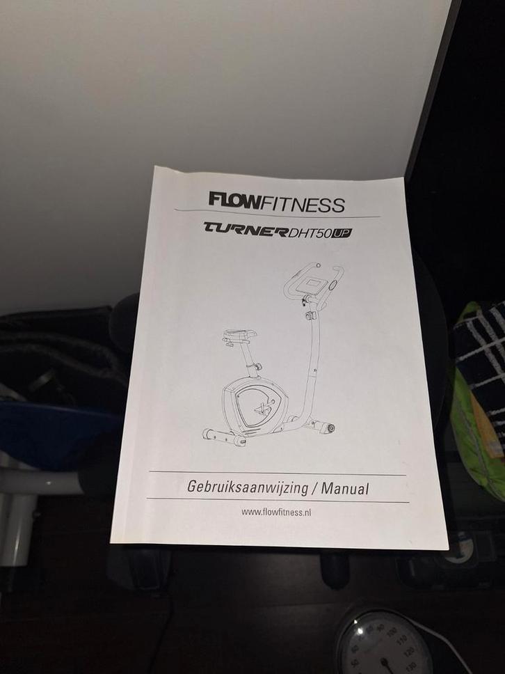 Flow Fitness Turner DHT50up Hometrainer, Sport en Fitness, Fitnessapparatuur, Zo goed als nieuw, Ophalen of Verzenden