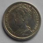 Nederland 25 cent 1914., Postzegels en Munten, Munten | Nederland, Verzenden, Zilver, 25 cent, Koningin Wilhelmina
