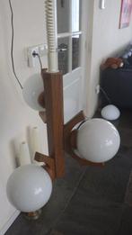Jaren '80 Bony design hanglamp: scandinavian style, Ophalen of Verzenden, Gebruikt, Glas, Minder dan 50 cm