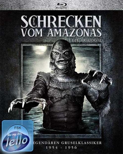 Blu-ray: Creature from the Black Lagoon Legacy (1954-56) DE, Cd's en Dvd's, Blu-ray, Nieuw in verpakking, Klassiekers, 3D, Ophalen of Verzenden