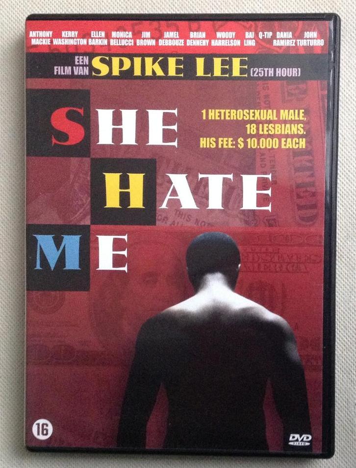 She Hate Me Spike Lee Anthony Mackie, Cd's en Dvd's, Dvd's | Drama, Gebruikt, Vanaf 16 jaar, Verzenden