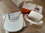 Stokke Baby Set + Tray Wit - Tripp Trapp, Ophalen of Verzenden, Gebruikt, Meegroeistoel, Afneembaar eetblad