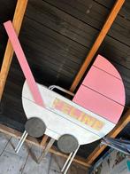 Geboorte bord, hout, Kinderen en Baby's, Kraamcadeaus en Geboorteborden, Ophalen, Gebruikt, Geboortebord