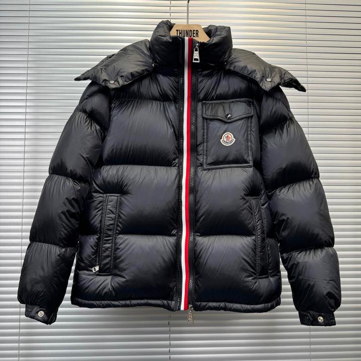 Moncler winterjas, Kleding | Heren, Jassen | Winter, Nieuw, Overige maten, Zwart, Ophalen of Verzenden