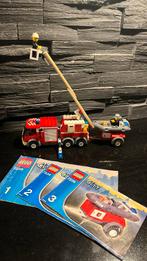 Lego 7239 brandweer en aanhanger met boot, Kinderen en Baby's, Speelgoed | Duplo en Lego, Complete set, Gebruikt, Ophalen of Verzenden